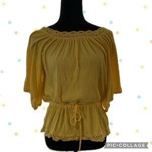 Boho Blouson Top 99% Cotton